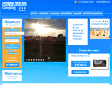 Tablet Screenshot of camping-kerurus.com